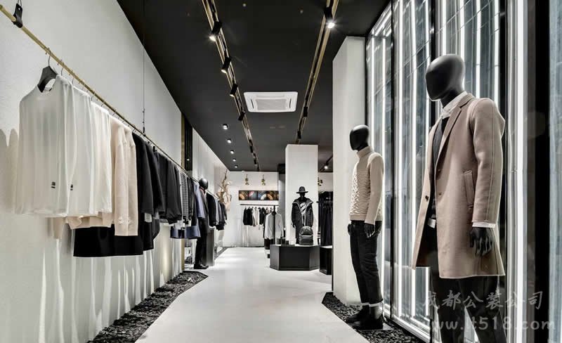 男裝店鋪內(nèi)部設計