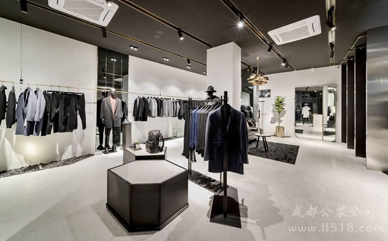 男裝店鋪內(nèi)部設計