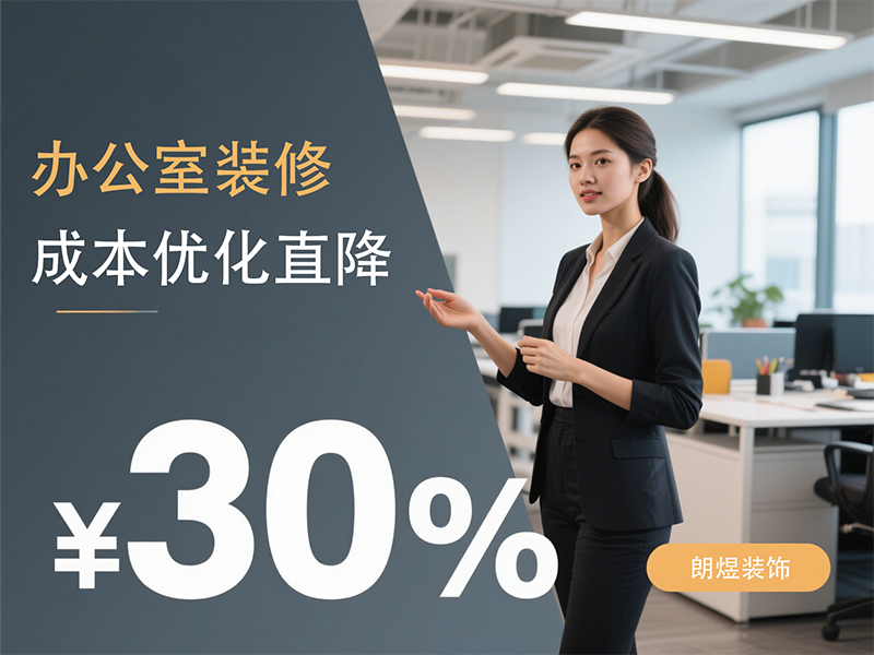 4大核心技法讓您的辦公室裝修成本直降30%！