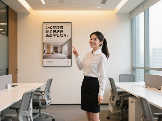 辦公室裝修是全包劃算還是半包劃算？